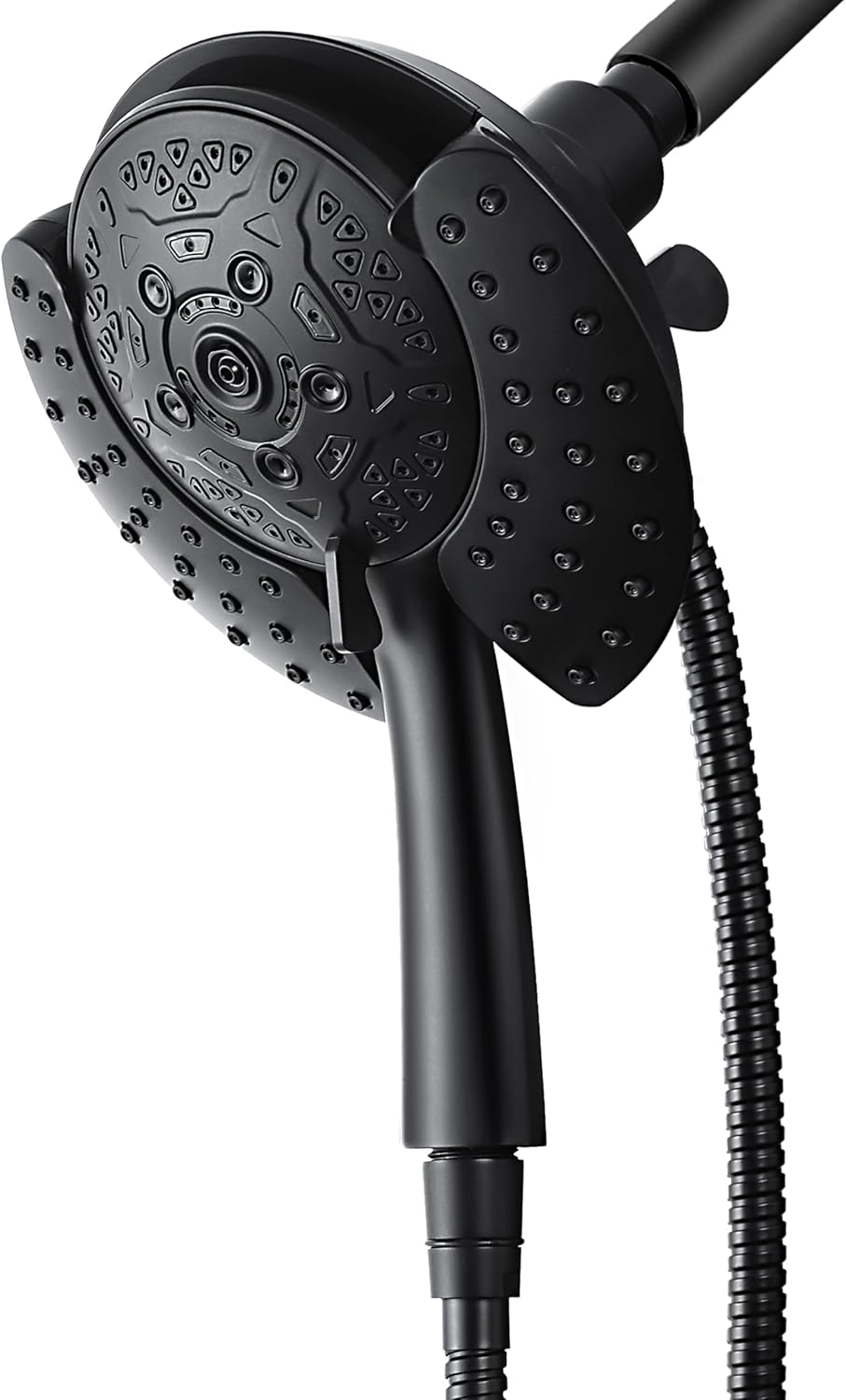 Shower Head with Handheld High Pressure: INAVAMZ Hand Held Shower Head & Rain Shower Head 2-IN-1 Shower Head with 59" Rotatable Stainless Steel Hose, Shower Trim Systems